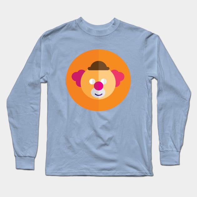 A Minimalist Clown Long Sleeve T-Shirt by PatrioTEEism